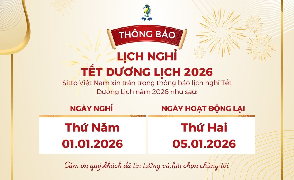 THÔNG BÁO LỊCH NGHỈ TẾT DƯƠNG LỊCH 2026