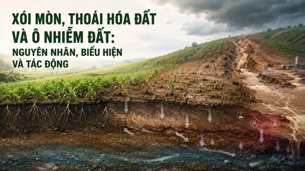 Soil Erosion, Soil Degradation, and Soil Pollution: Causes, Manifestations, and Impacts