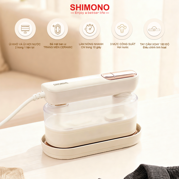 Bàn ủi hơi nước Shimono SM-GS08