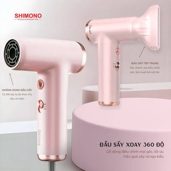 Máy sấy tóc mini Shimono SM-HD06