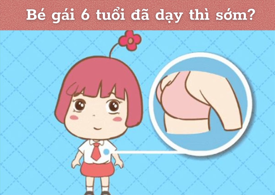 TRIỆU CHỨNG - NGUYÊN NHÂN DẬY THÌ SỚM Ở TRẺ