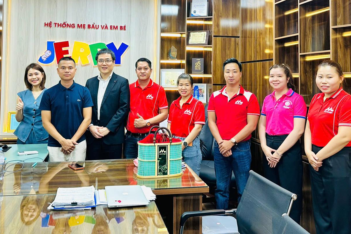 Jerry gặp gỡ cuối năm cùng Morinaga – Định hướng chiến lược hợp tác 2026