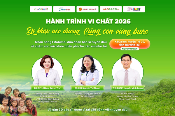 DELAP KIDS (FITOBIMBI & SMARTBIBI) & JERRY BẾN TRE MANG ĐỘI NGŨ BÁC SĨ TUYẾN ĐẦU VỀ CHĂM SÓC SỨC KHỎE MIỄN PHÍ CHO TRẺ EM XÃ ĐẠI AN, VĨNH LONG