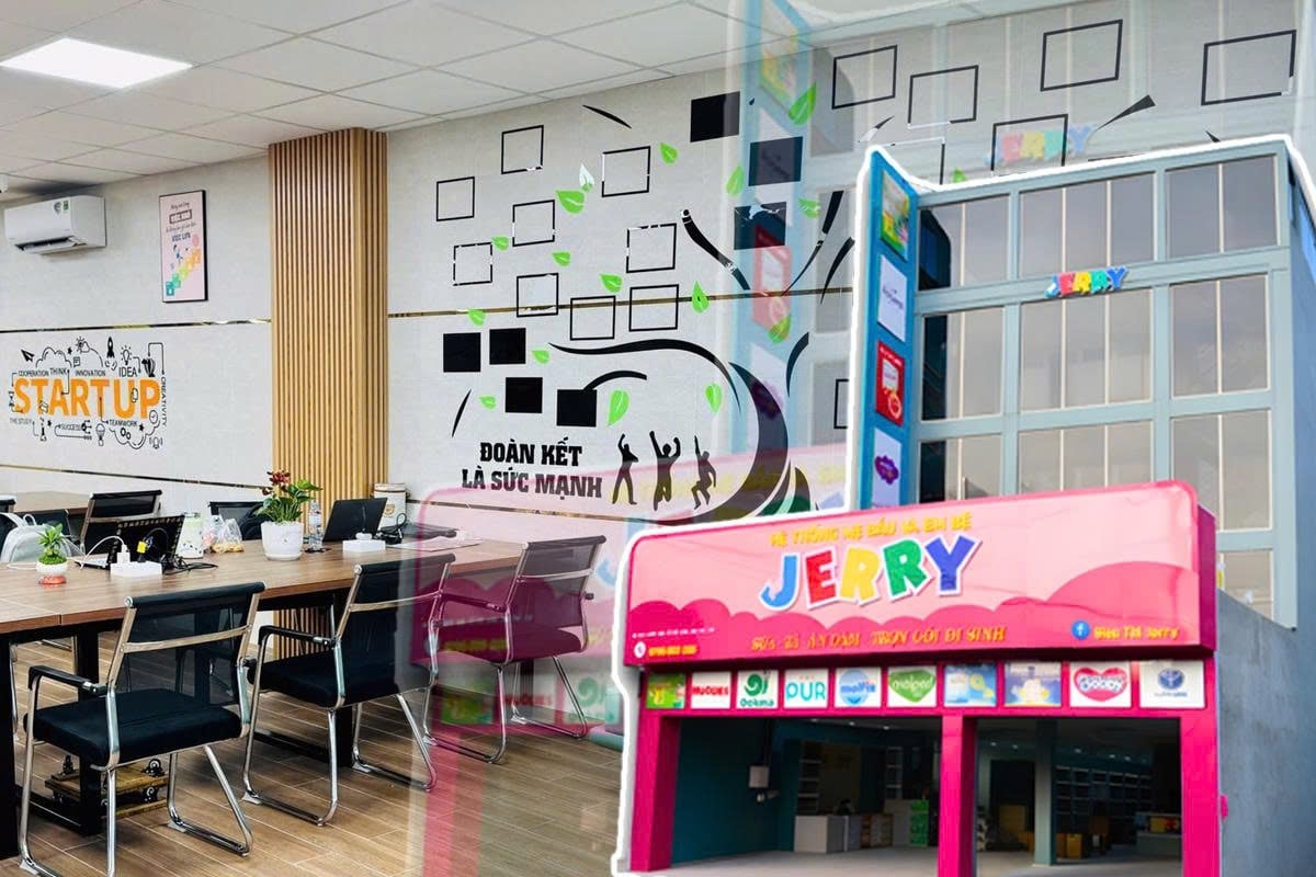 JERRY – DẤU MỐC 50 CỬA HÀNG, NHÂN VIÊN CHÀO NGÔI NHÀ MỚI