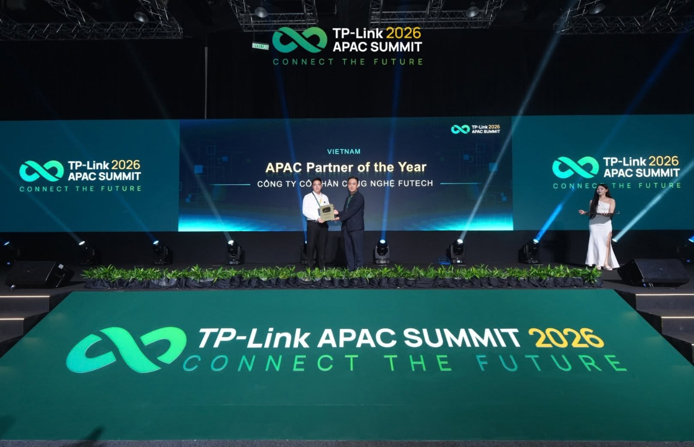 Futech được vinh danh tại TP-Link APAC Summit 2026