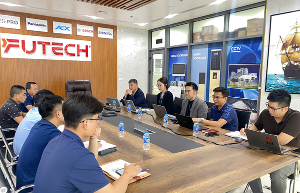 Futech trao đổi và làm việc với đối tác Panasonic về giải pháp Hệ thống báo cháy