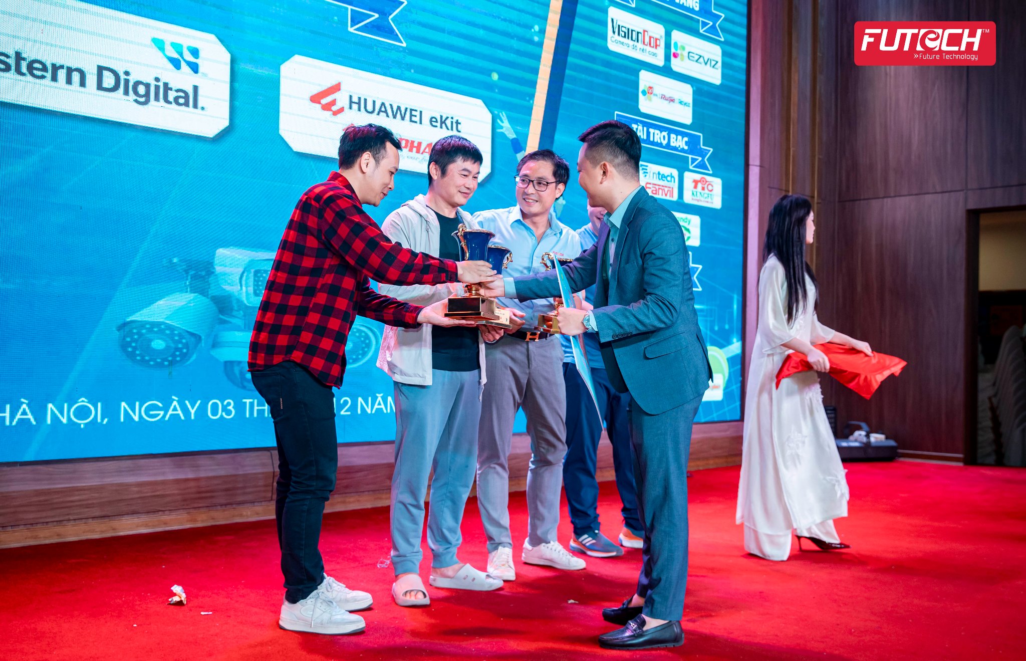 Niềm vui lan tỏa từ sân đấu – Futech ghi dấu ấn tại giải Tennis CCTV Miền Bắc