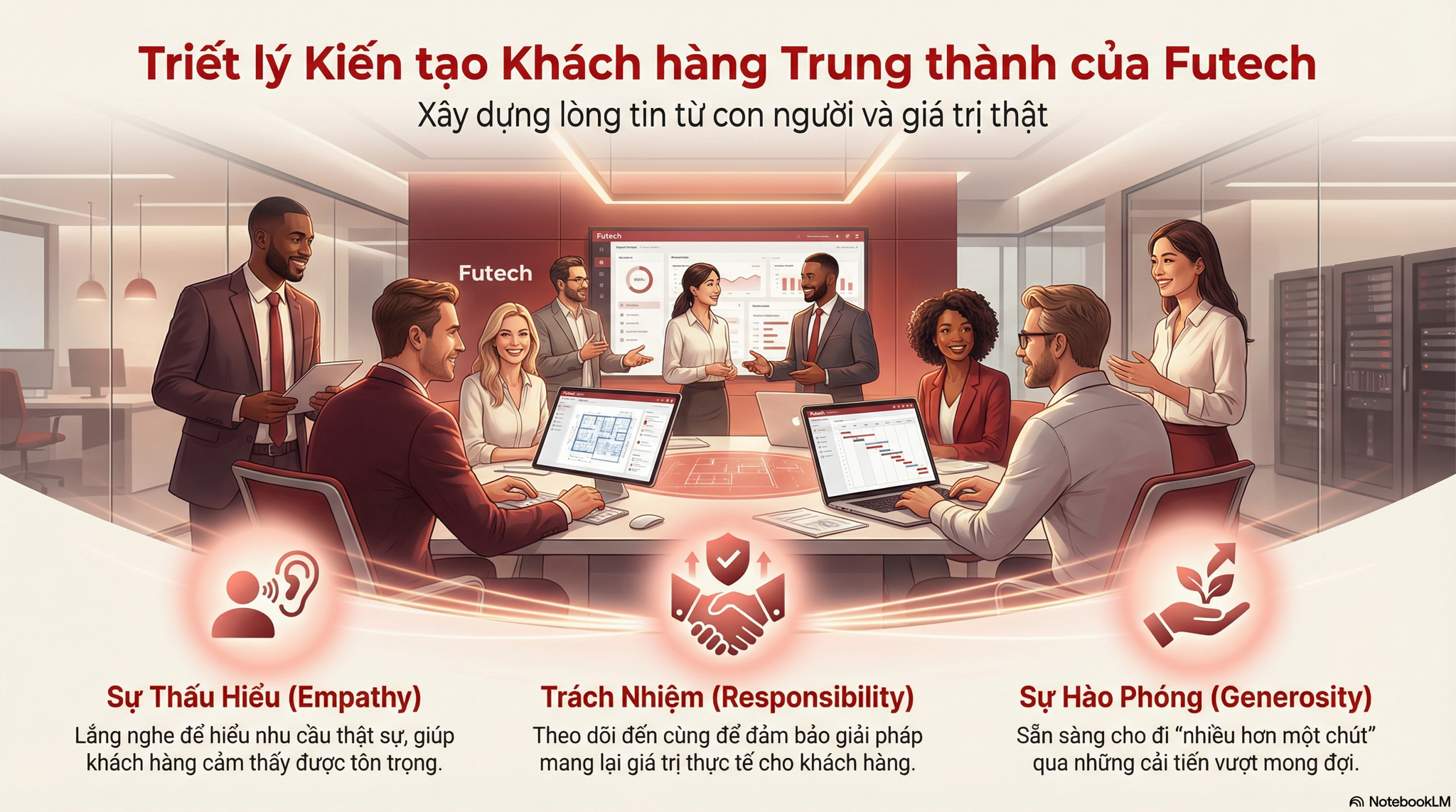 Triết lý kiến tạo khách hàng trung thành của Futech