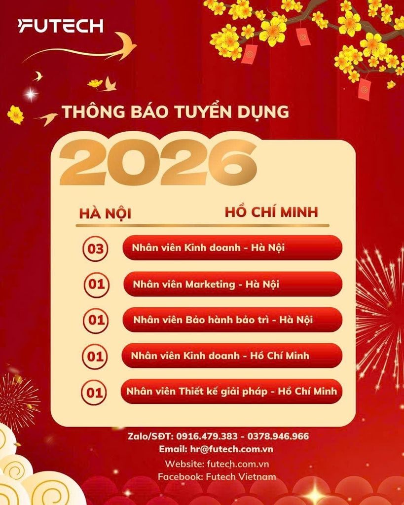 Tuyển dụng Xuân 2026