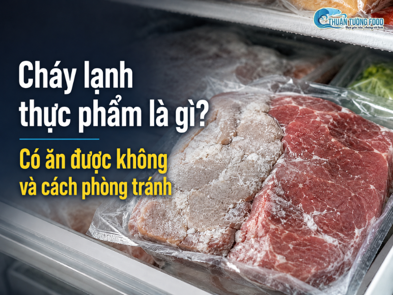 Cháy lạnh thực phẩm là gì? Có ăn được không và cách phòng tránh