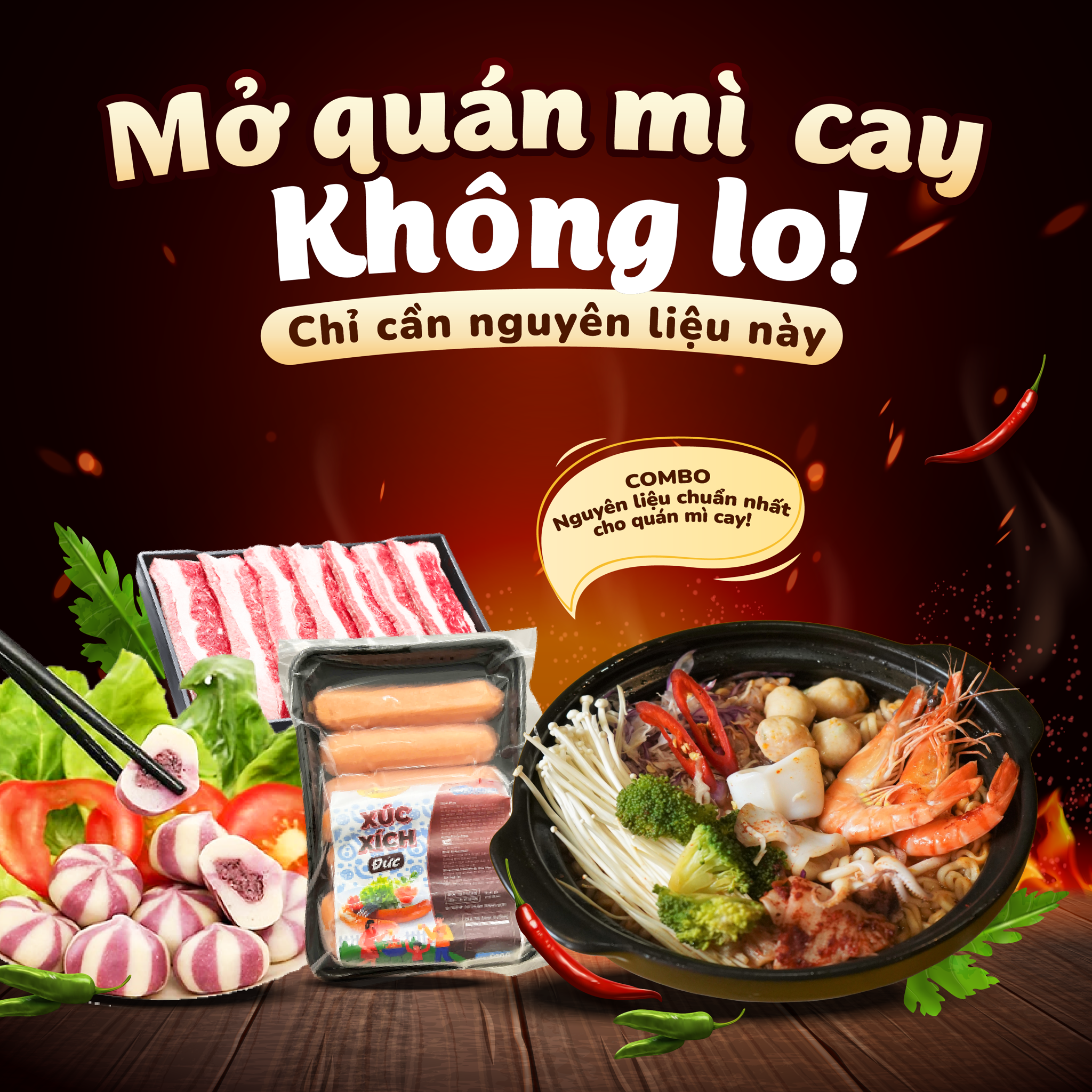 MỞ QUÁN MÌ CAY CẦN CHUẨN BỊ NGUYÊN LIỆU GÌ?