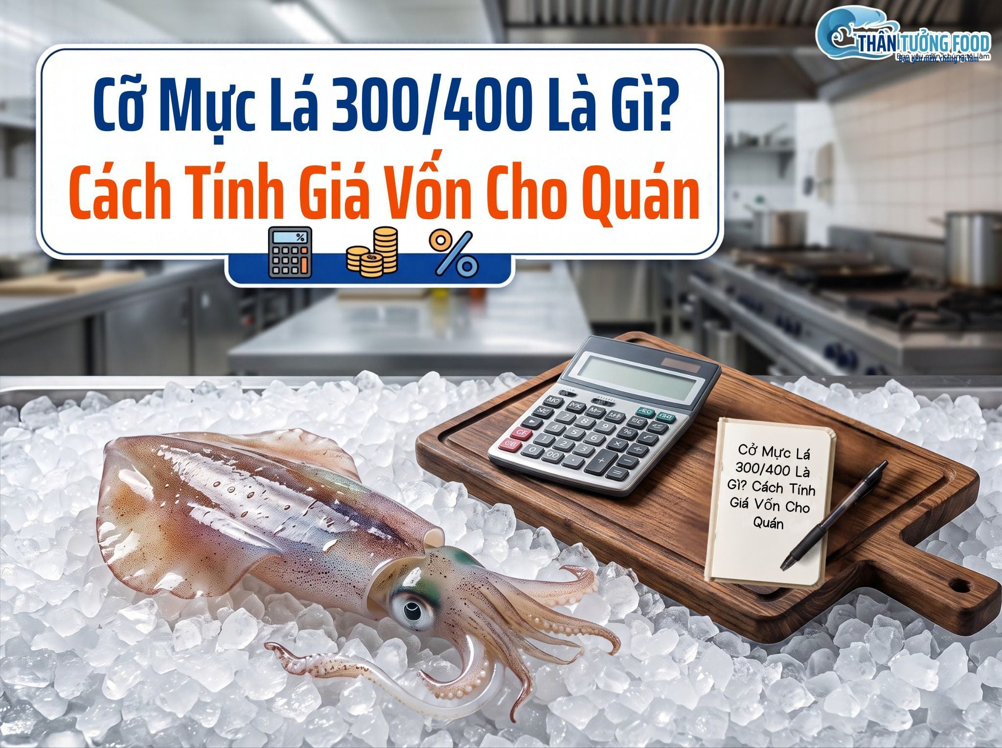 Cỡ Mực Lá 300/400 Là Gì? Cách Tính Giá Vốn Cho Quán