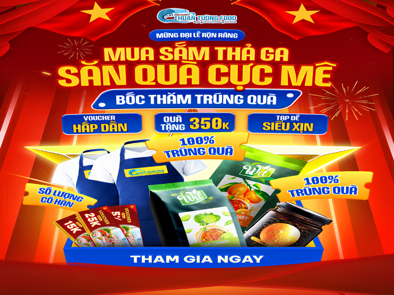 MỪNG ĐẠI LỄ RỘN RÀNG - MUA SẮM THẢ GA, SĂN QUÀ CỰC MÊ!