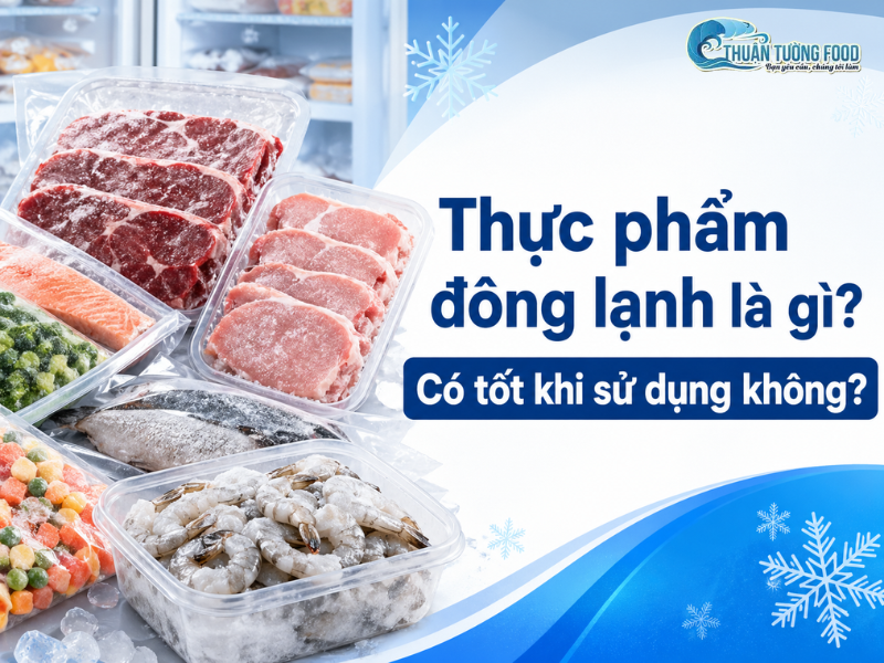 Thực phẩm đông lạnh là gì? Có tốt khi sử dụng không?