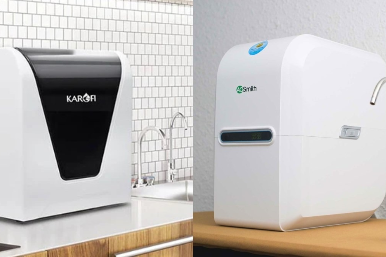 So Sánh Máy Lọc Nước Aosmith Và Karofi