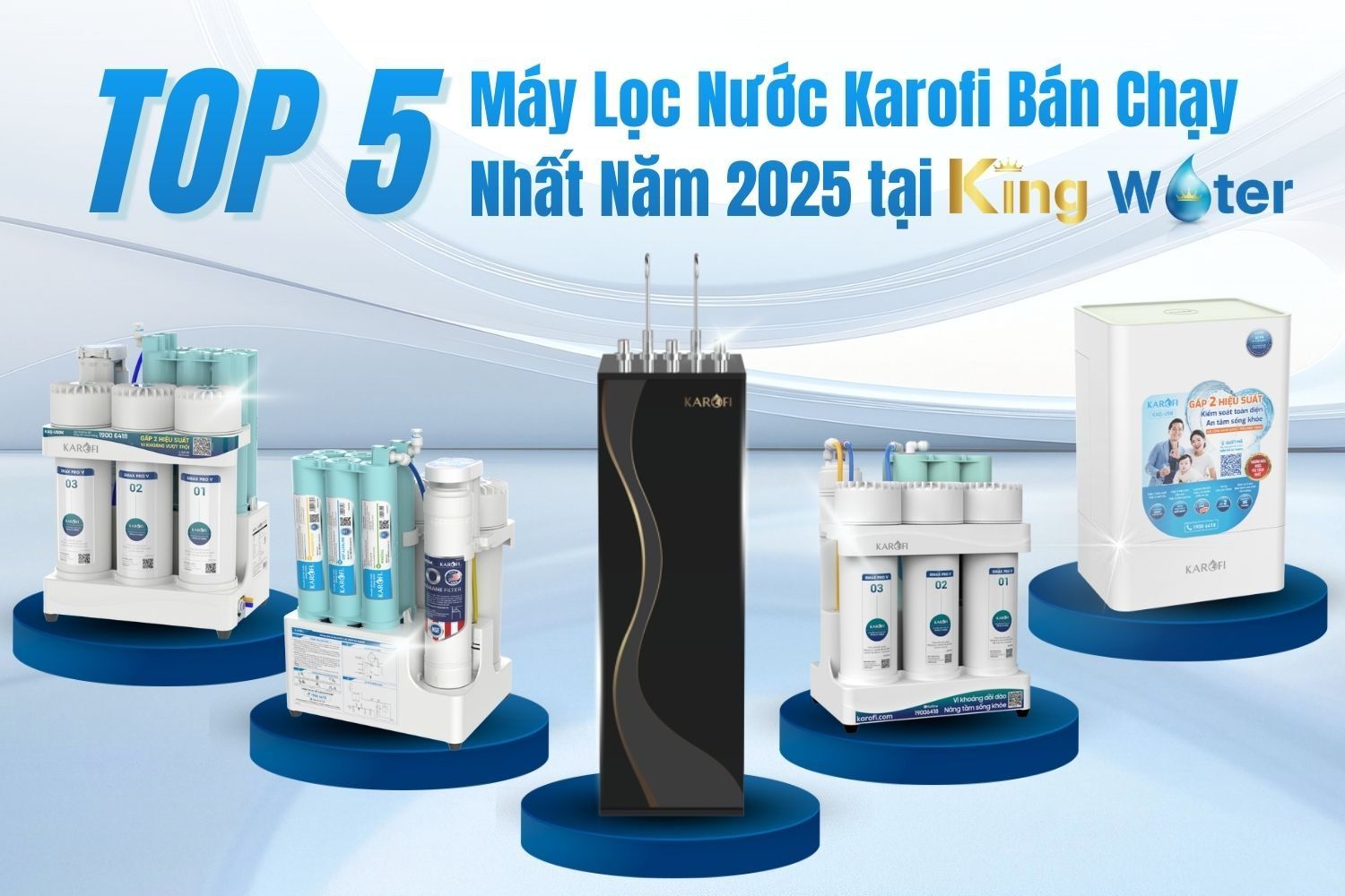 Top 5 Máy Lọc Nước Karofi Bán Chạy Nhất Năm 2025
