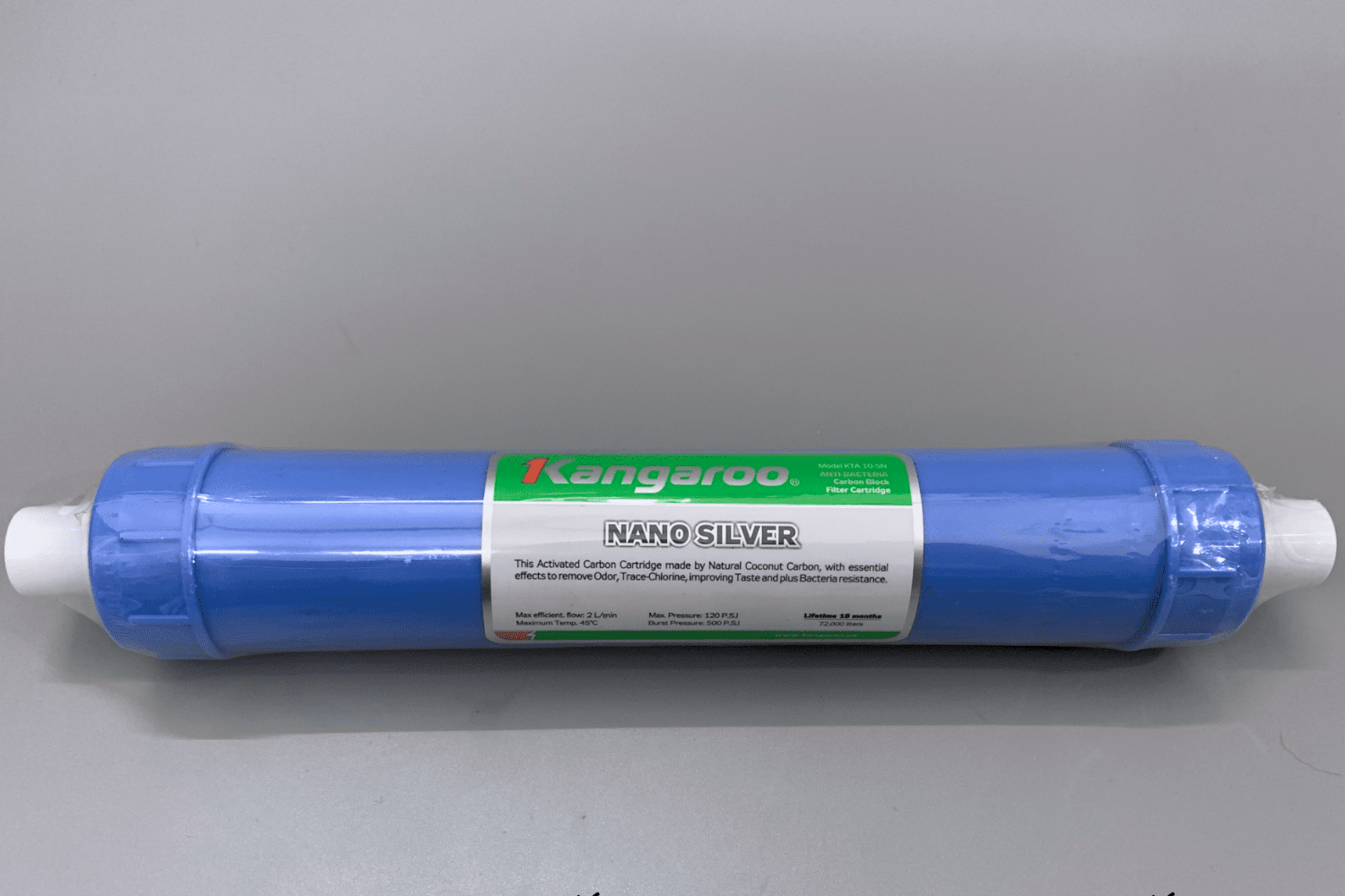 Lõi Nano Silver (Xanh Dương) tăng cường diệt khuẩn, ngăn chặn tái nhiễm vi sinh