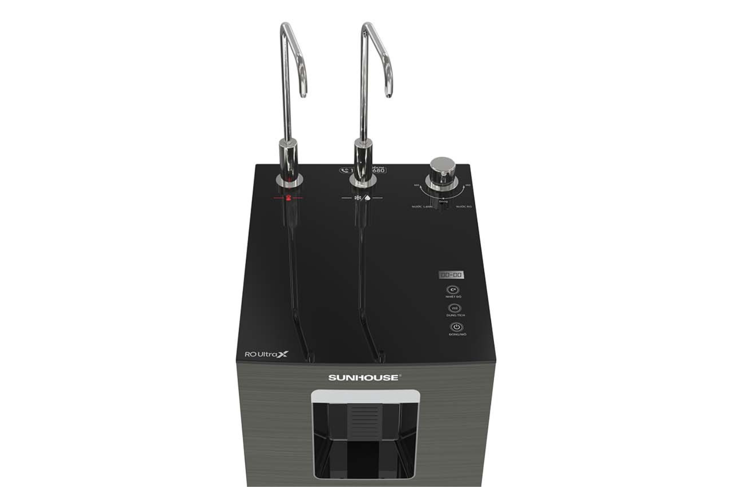 Sunhouse SHA76688SH được điều khiển lấy nước thông qua&nbsp;3 vòi kết hợp 1 núm xoay