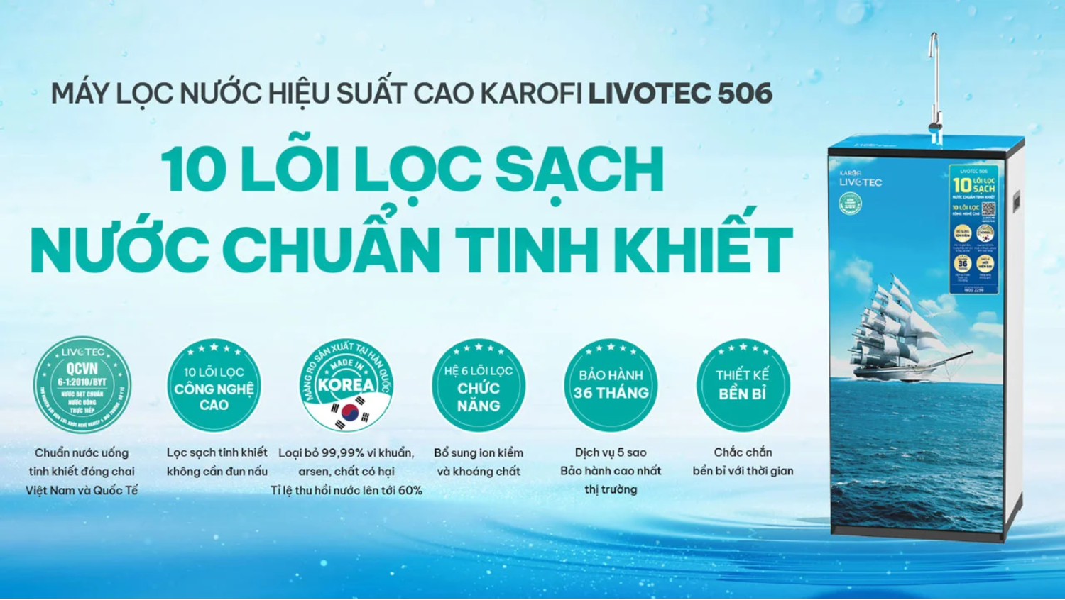 Karofi Livotec 506 là lựa chọn lý tưởng cho gia đình hiện đại