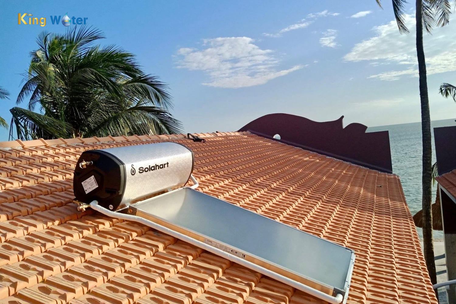 Vỏ bình Solahart Premium – Stucco Aluminium chống ăn mòn muối biển