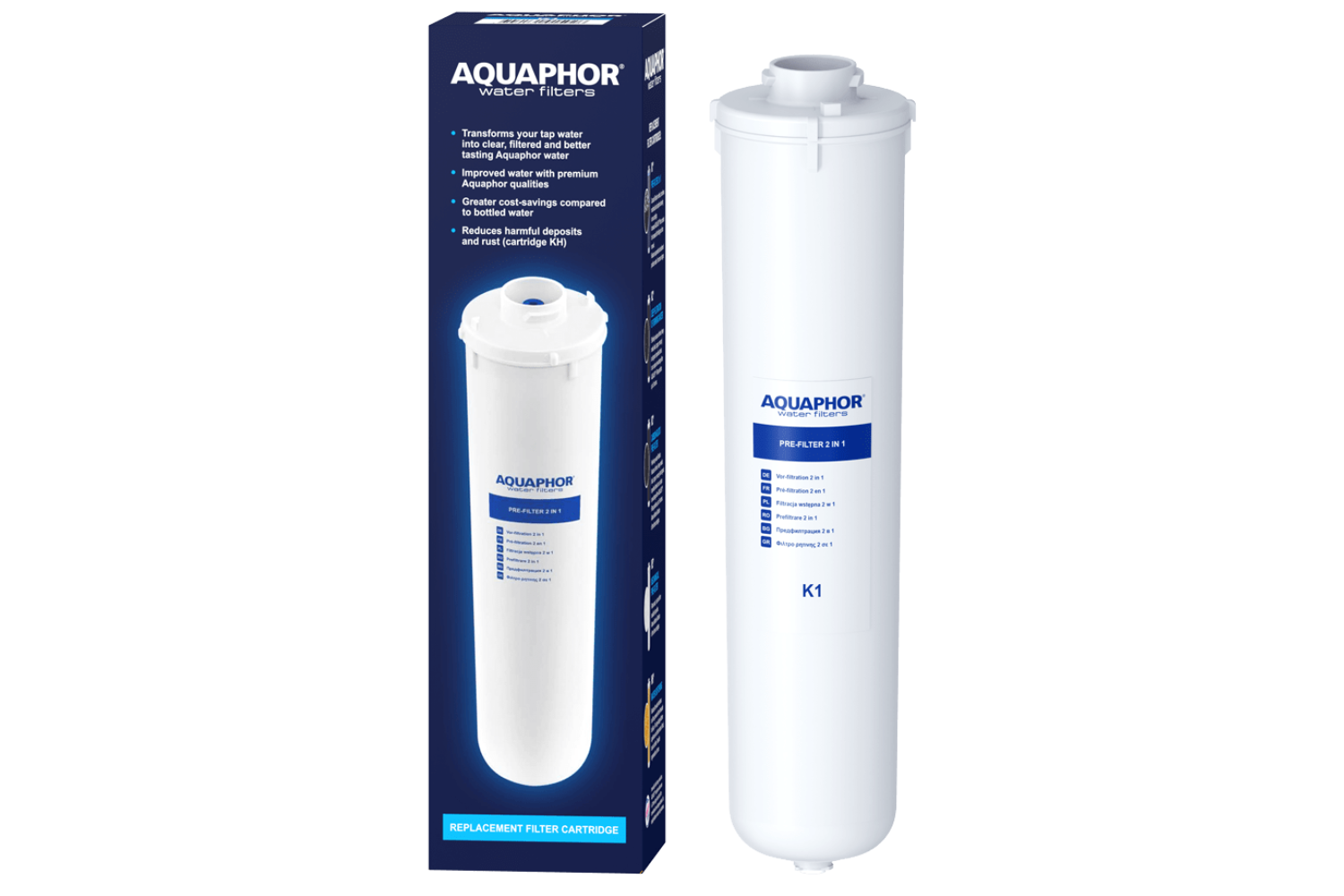 Aquaphor K1 là lõi lọc thuộc hệ module thay nhanh của Aquaphor