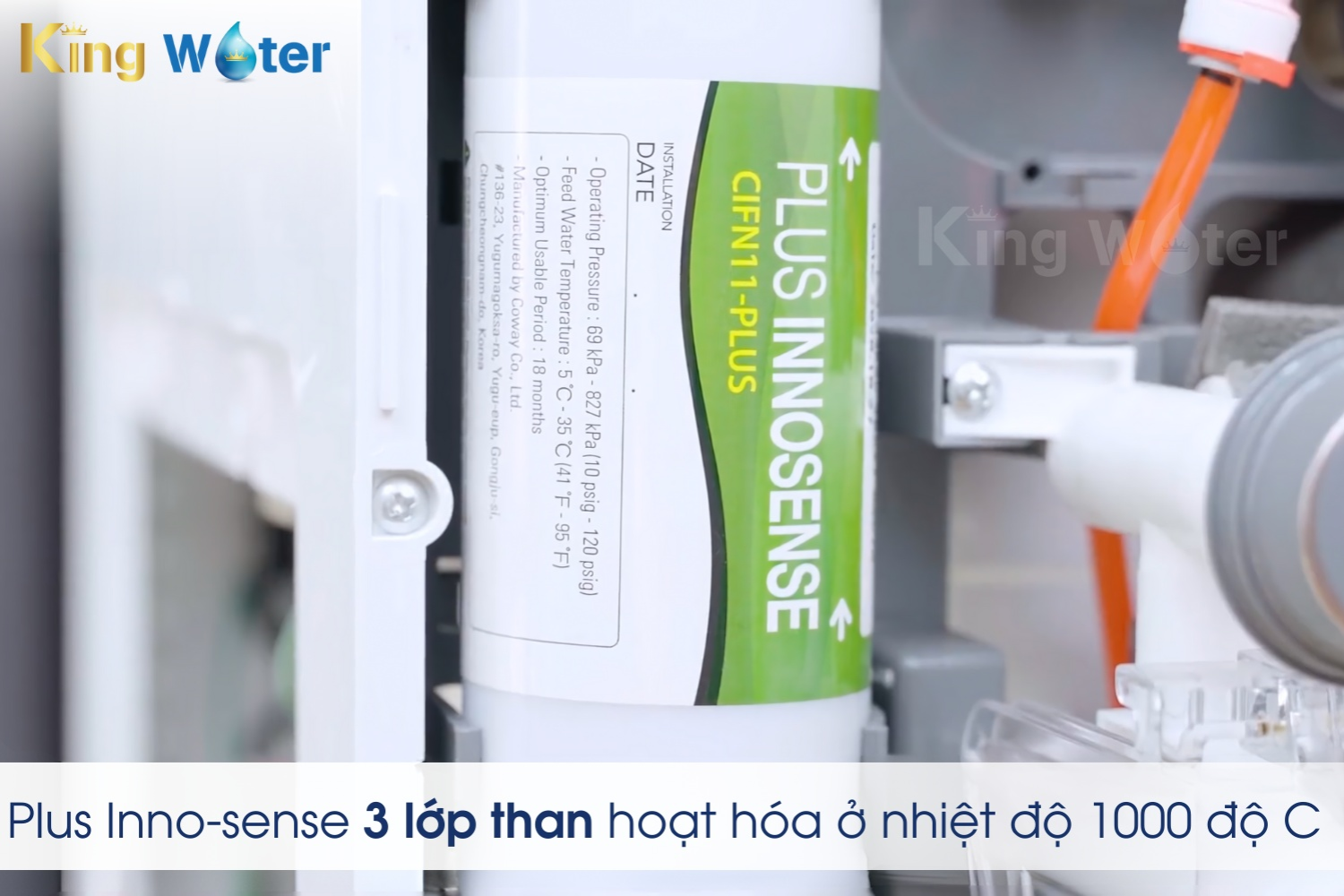 Plus Inno-sense xử lý triệt để 15 loại chất độc hại, gây mùi