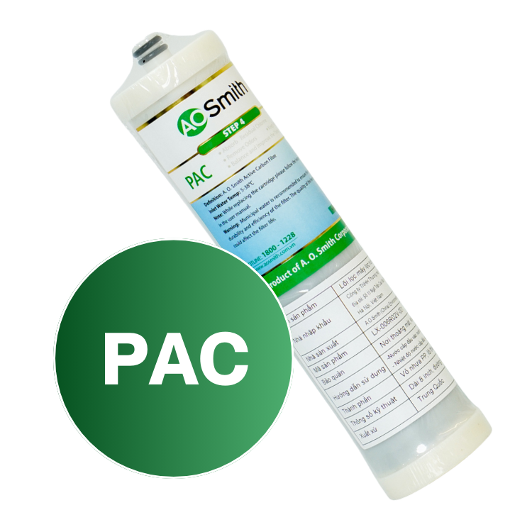  Tính năng nổi bật - Lõi lọc nước PAC 