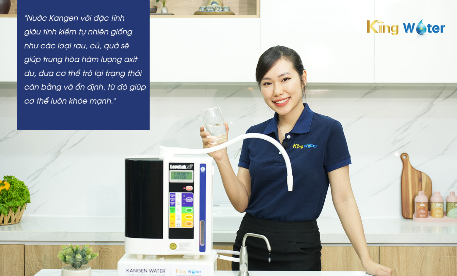 Nước Kangen&nbsp;giúp kiềm hoá cơ thể vô cùng hiệu quả