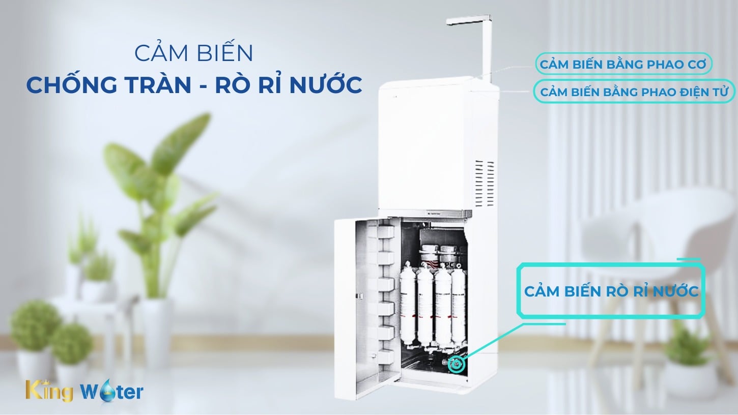 Công suất lọc nổi bật và dung tích bình chứa hợp lý