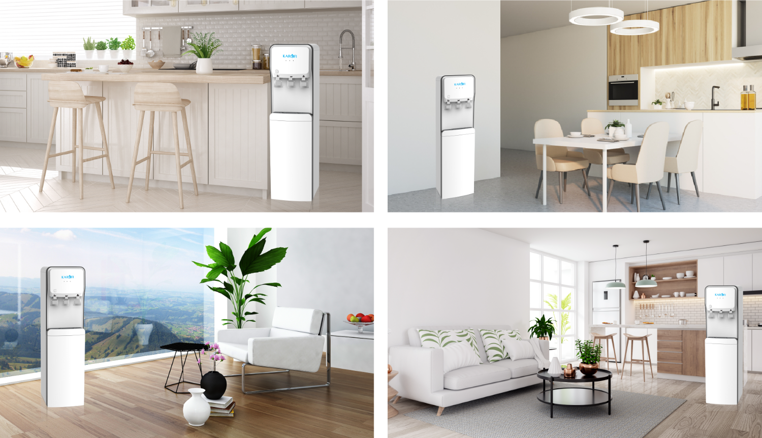 Cây nước nóng lạnh Karofi HC18 hội tụ đầy đủ các yếu tố thẩm mỹ và tiện nghi