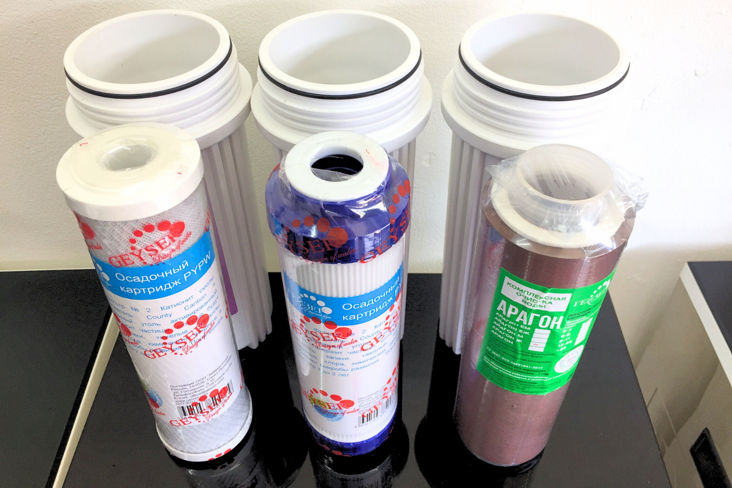 Lõi Aragon quyết định trực tiếp đến chất lượng nước sau lọc