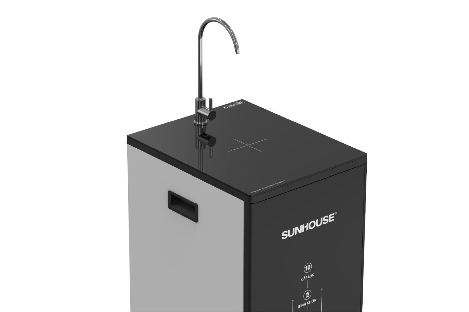 Sunhouse SHA8693L trang bị một vòi cơ duy nhất làm từ kim loại mạ chrome