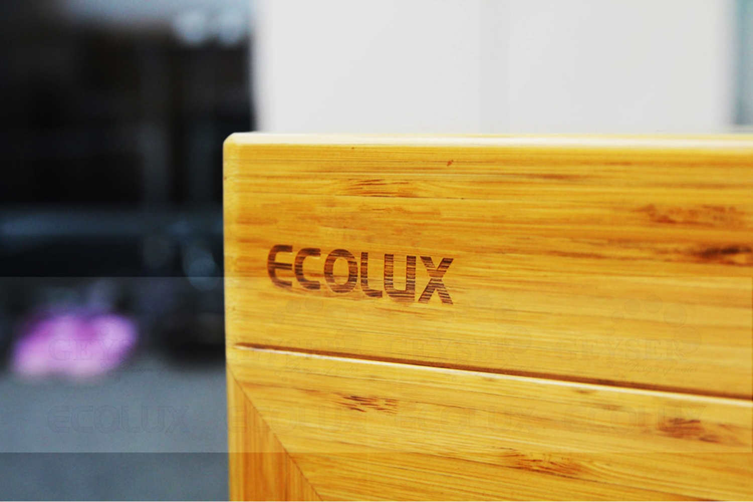 Hình ảnh thực tế của máy Nano Geyser Ecolux