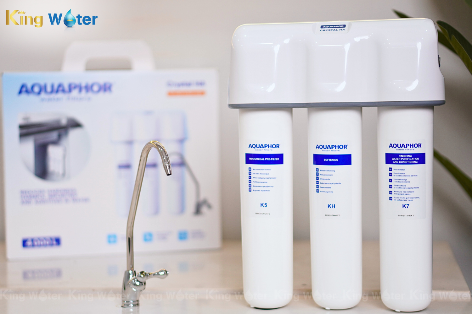Aquaphor nổi tiếng lọc nước không dùng điện – không nước thải – không bình chứa
