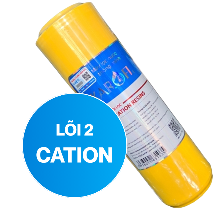 Tính năng nổi bật - Lõi 2 Ion Exchange 