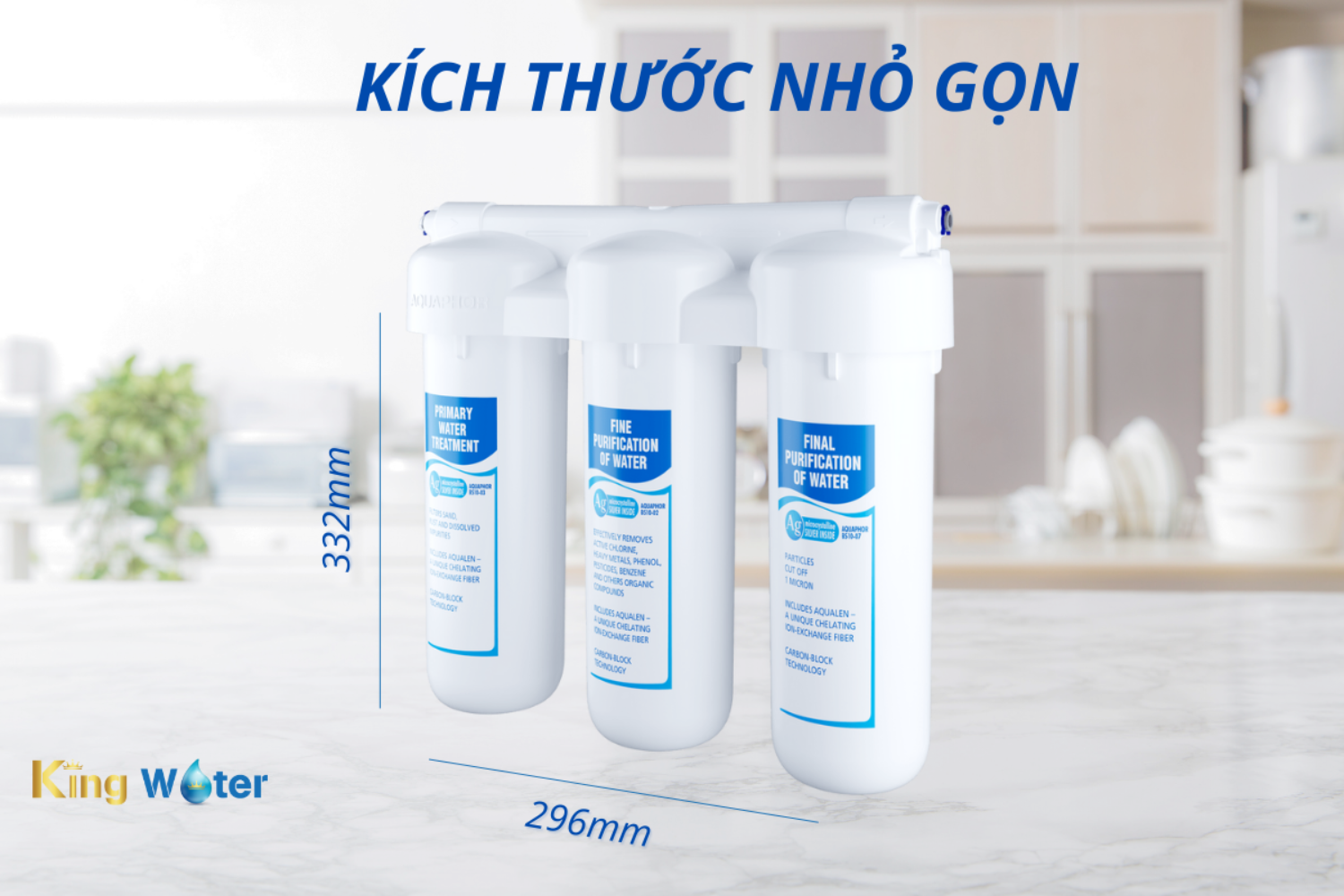 Thiết kế đột phá, không cần bình chứa