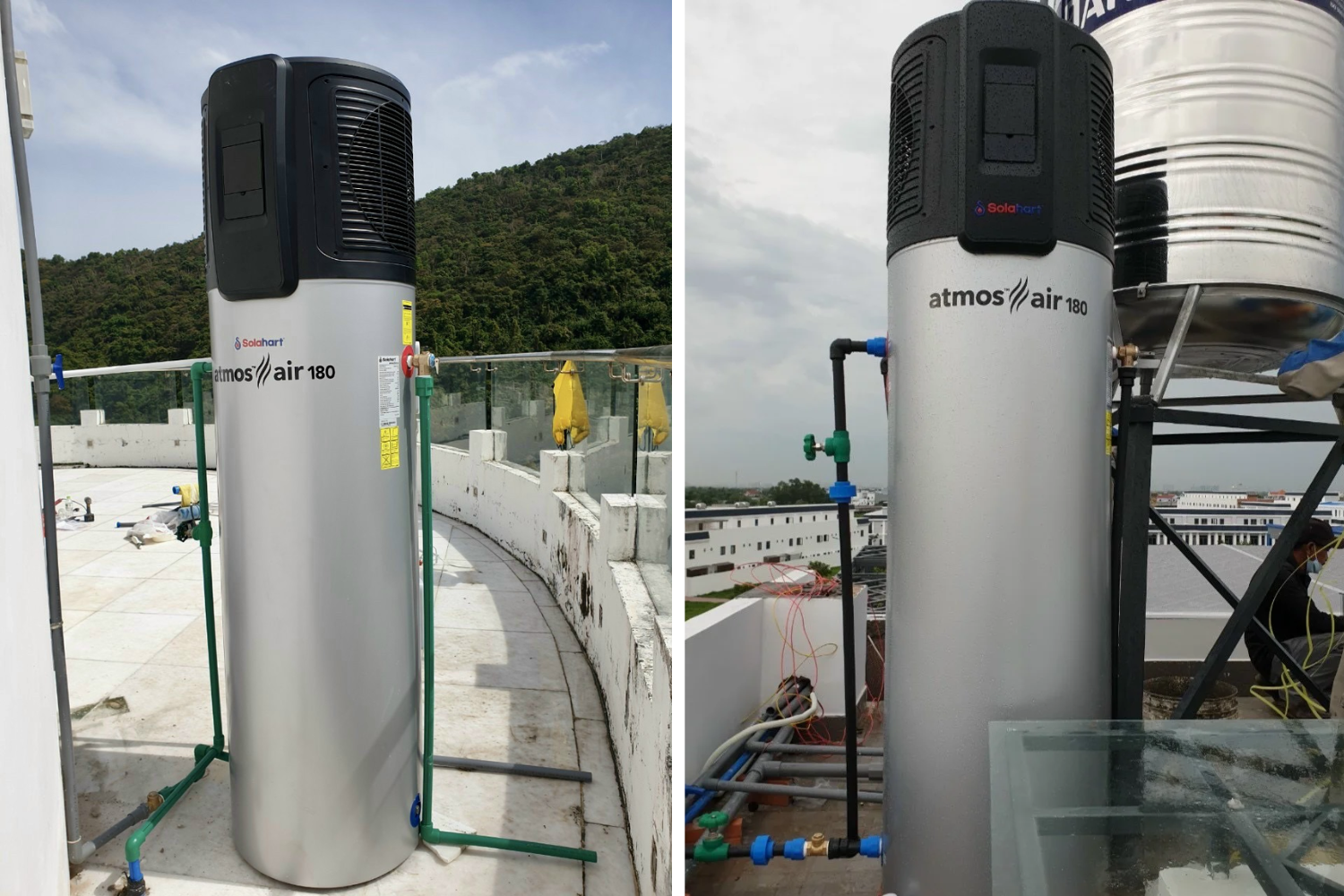 Tổng quan về máy bơm nhiệt Heat Pump ATMOS AIR 180L