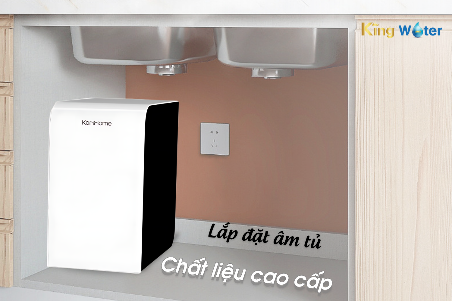 WPK-606-LITE có kiểu dáng nguyên khối nhỏ gọn