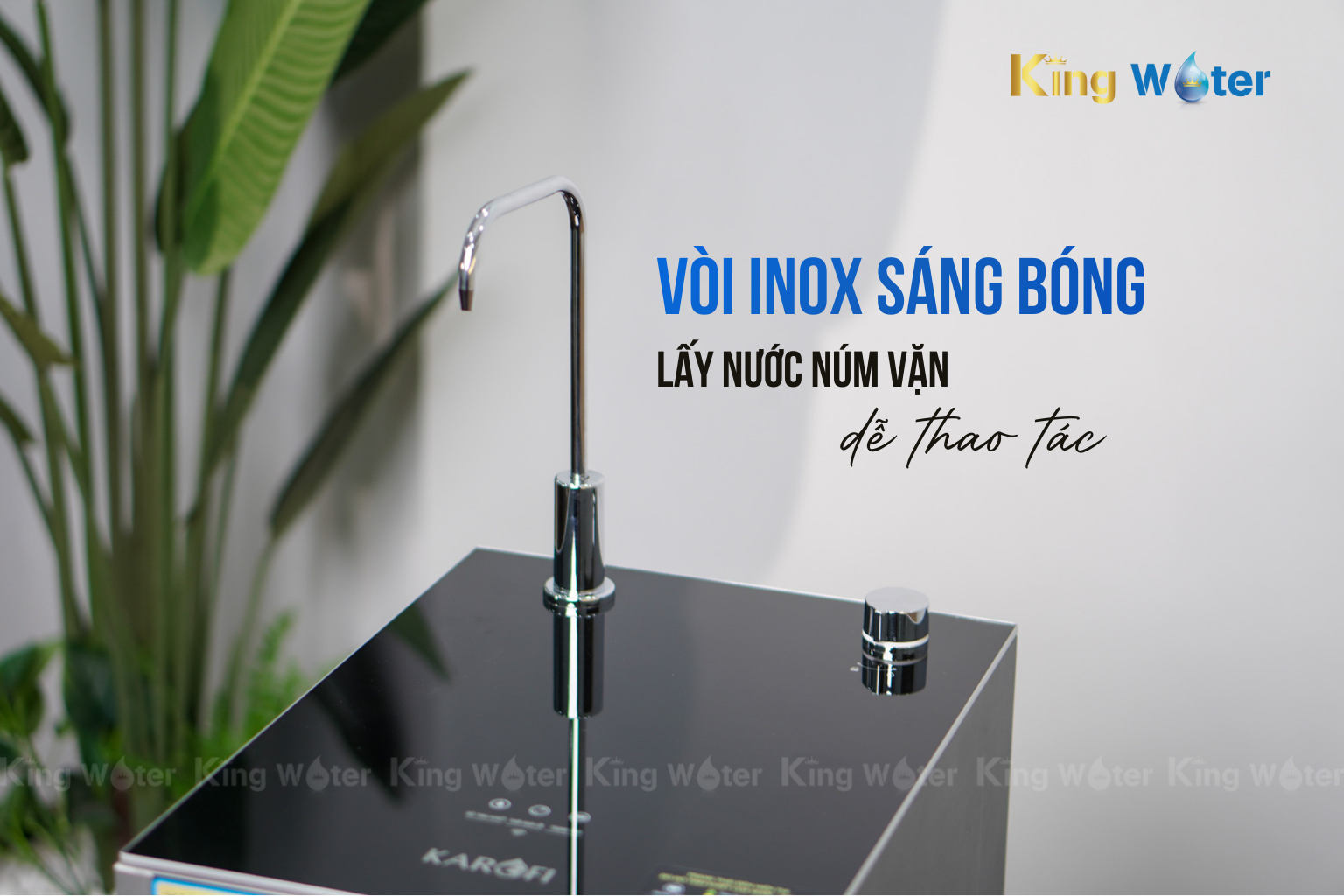 Karofi Karofi KAQ-L22 đạt chuẩn tinh khiết như nước đóng chai