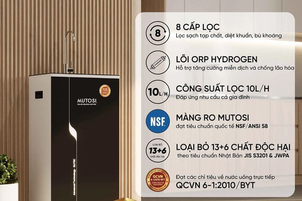 Mutosi MP-282M là sự lựa chọn hàng đầu cho các gia đình hiện đại