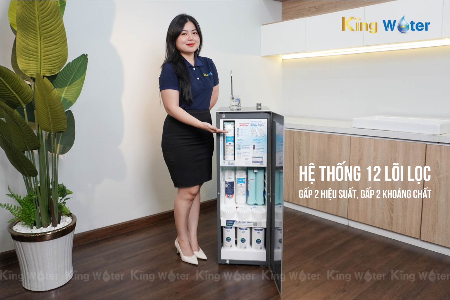 Karofi KAQ-L22 sở hữu 12 lõi lọc công nghệ&nbsp;SMAX thế hệ mới