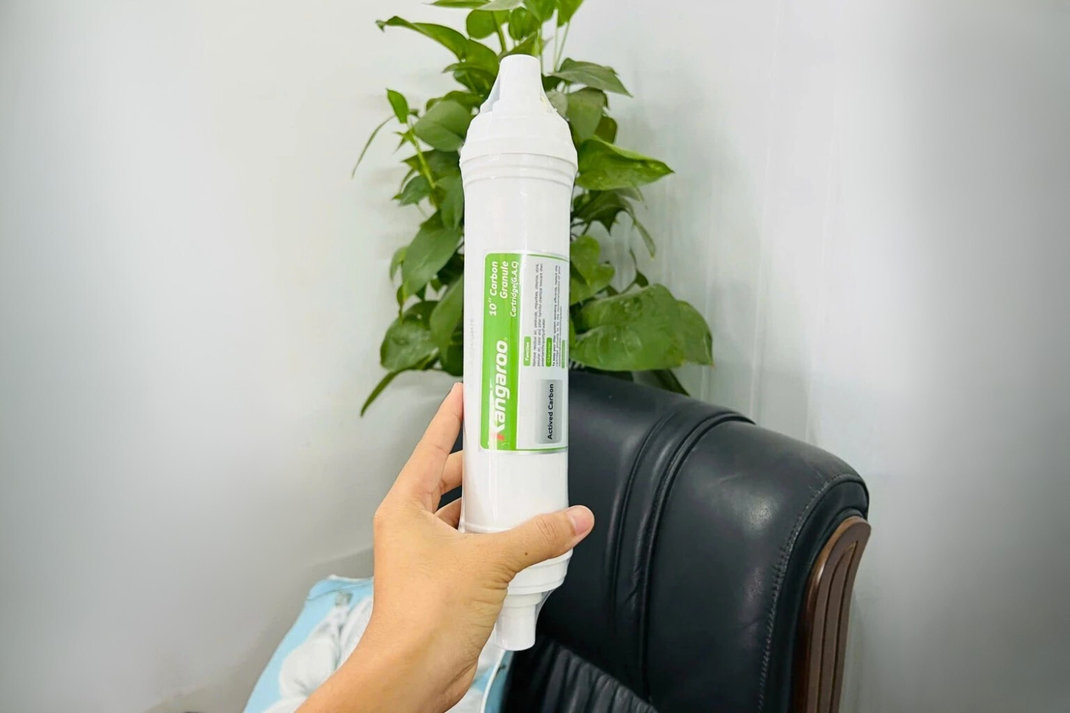 Lõi GAC sử dụng than hoạt tính từ gáo dừa đã được hoạt hóa ở nhiệt độ cao