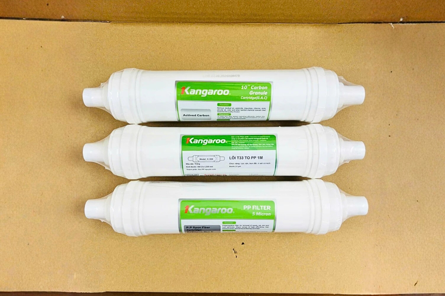 Bộ lõi thô 1,2,3 là dòng linh kiện được Kangaroo thiết kế riêng