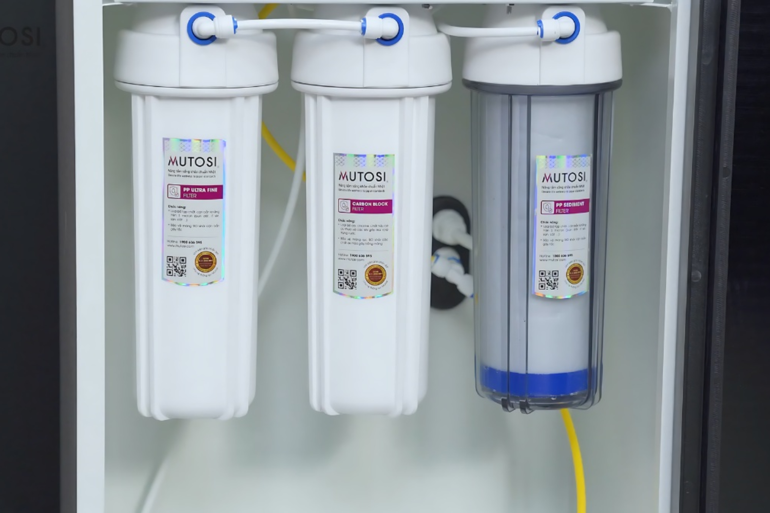 Cấp lọc thô lọc sạch cặn bẩn, bùn đất, rong rêu, sạn, cát…