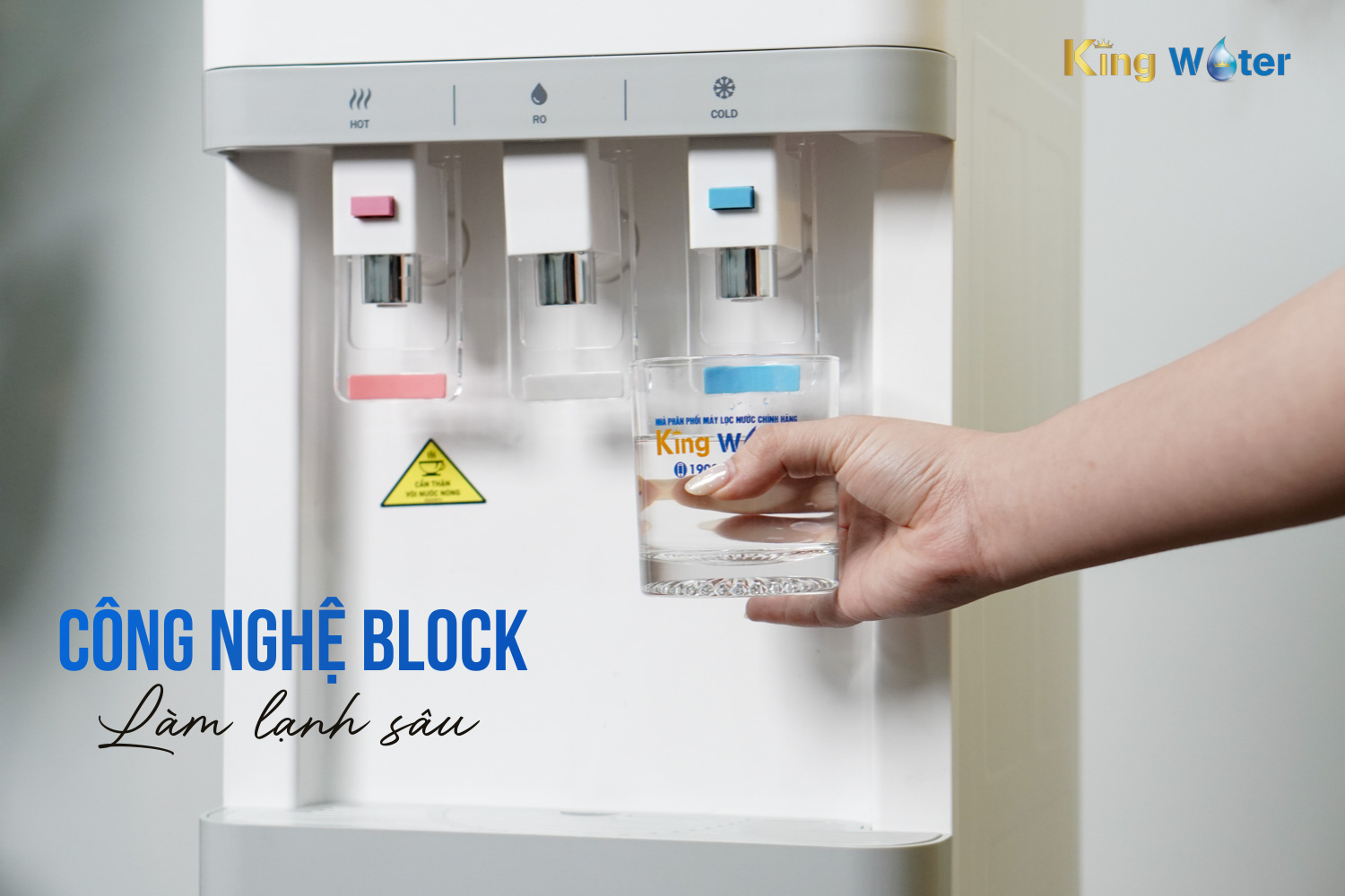 Karofi HCV208RO trang bị công nghệ làm lạnh Block
