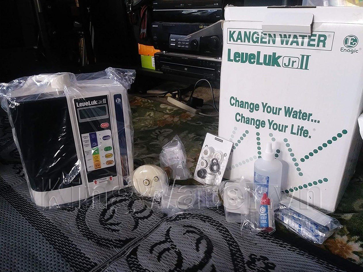 Luôn vệ sinh định kỳ bộ điện cực của máy Kangen JRII