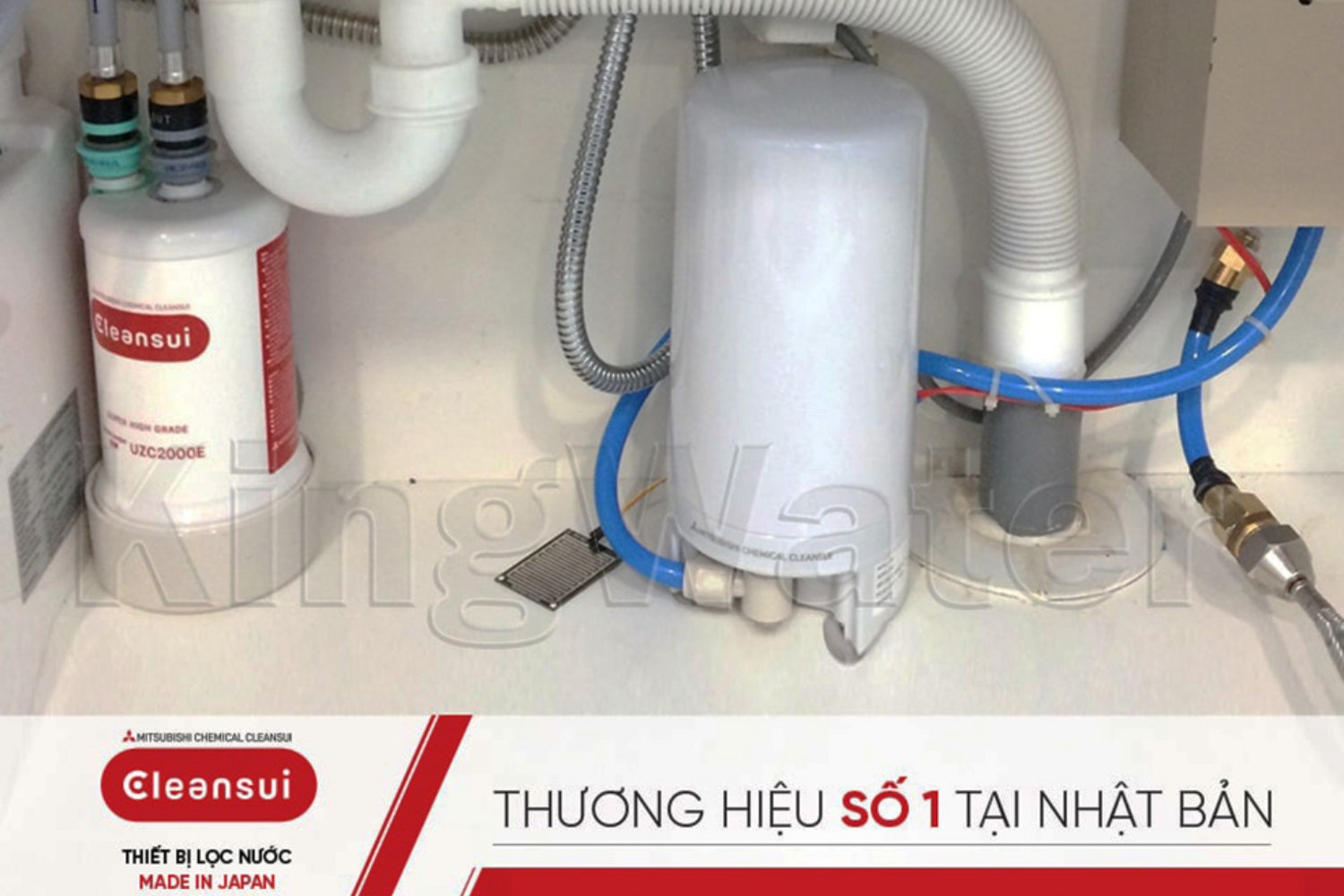 Hình ảnh thực tế máy lọc nước Mitsubishi Cleansui ET101