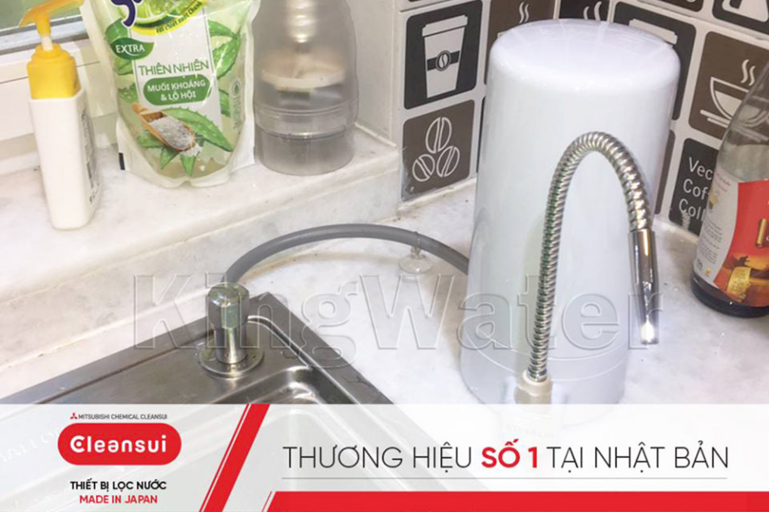 Hình ảnh thực tế máy lọc nước Mitsubishi Cleansui ET101
