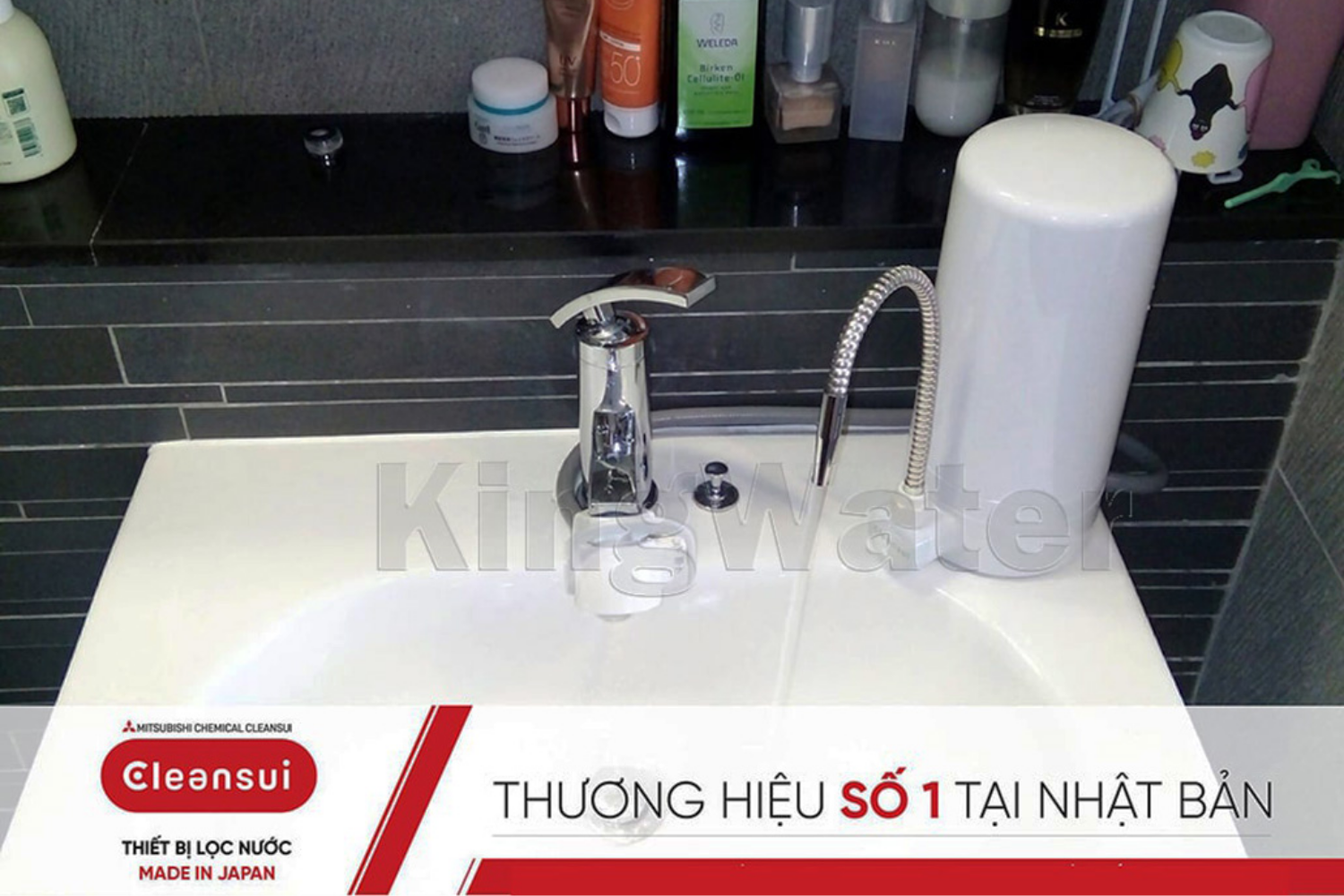 Hình ảnh thực tế máy lọc nước Mitsubishi Cleansui ET101