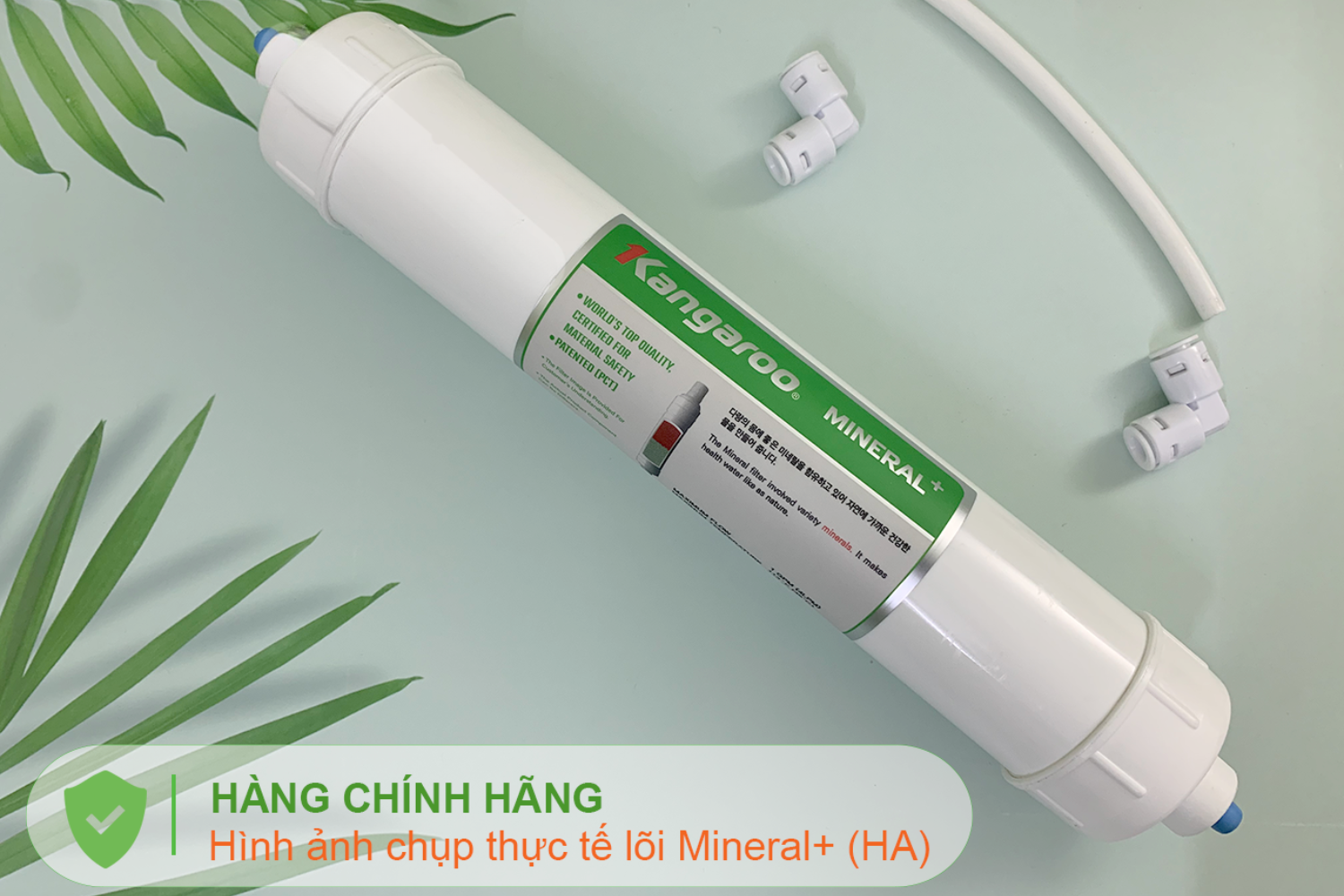 Lõi Kangaroo Mineral (HA) bổ sung vi khoáng thiết yếu như Canxi, Magie, Natri, Kali…